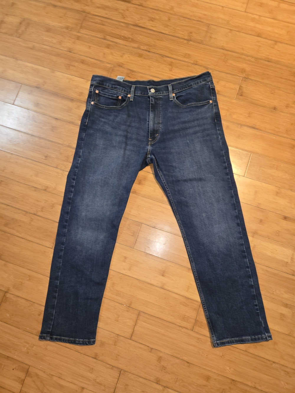 Levi’s 502 Regular Taper Jeans Men’s 36x30 Medium Wash Denim Straight Leg